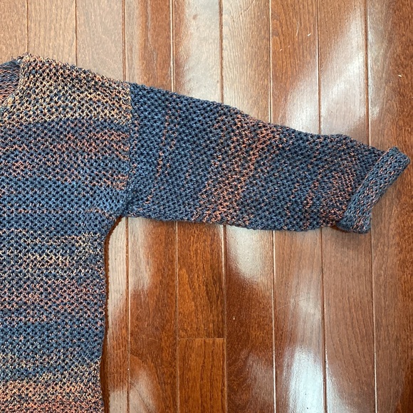 Rubbish Scoop Neck Loose Knit Hombre Sweater - Picture 4 of 10